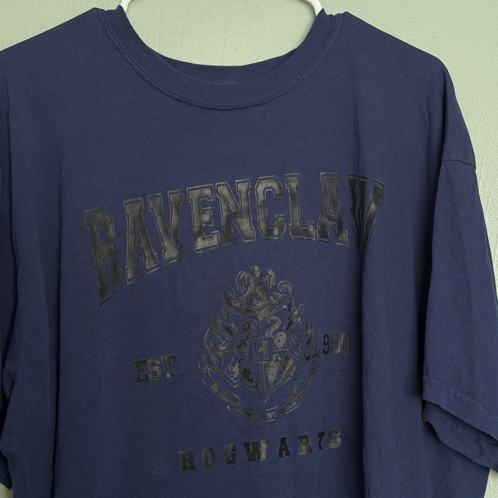 Comfort Colors Navy Ravenclaw Tee